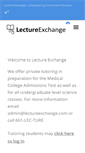 Mobile Screenshot of lectureexchange.com